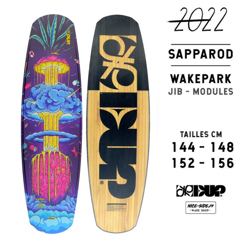 Double Up Sapparod 2022 pack wakeboard homme wakepark