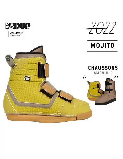 Double Up Mojito 2022 pack chausses wakeboard homme wakepark