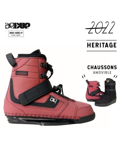 Double up Heritage 2022 pack chausses wakeboard homme wakepark