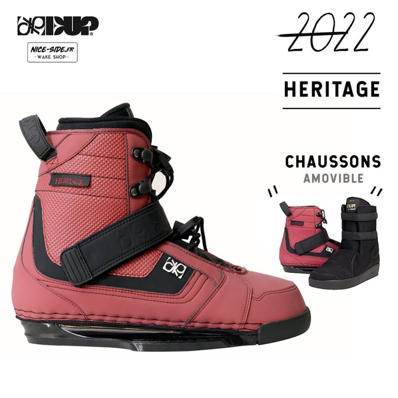 Double up Heritage 2022 pack chausses wakeboard homme wakepark