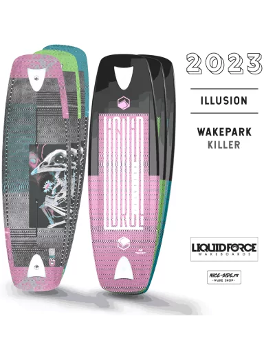 illusion 2023 liquid force wakeboard vue flex Matty muncey