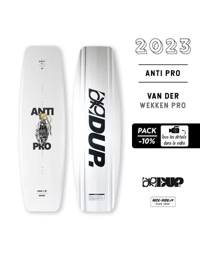 Anti pro wakeboard park double up wake DUP 2023 wakeshop