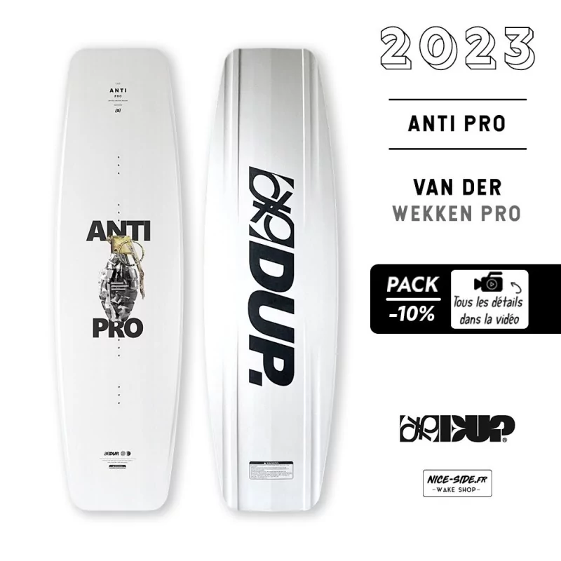 Anti pro wakeboard park double up wake DUP 2023 wakeshop