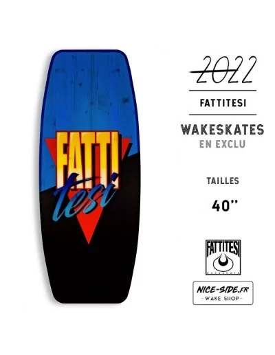 Fattitesi wakeskate en destockage solde black friday -10% taille 40