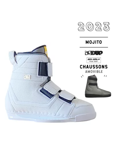 Mojito chausse wakeboard à chausson amovible park double up wake DUP 2023 wakeshop