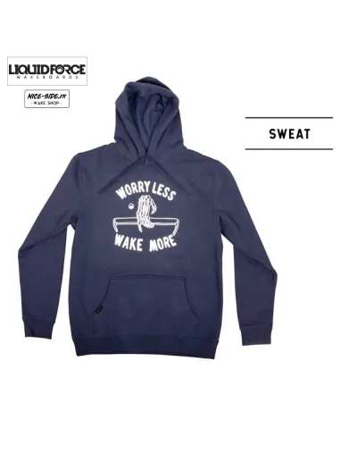 Liquid Force Sweat worry less pull à capuche wake more