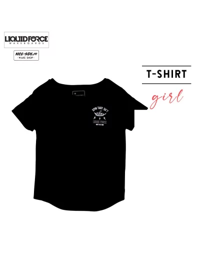 Te-shirt girl wakeboard liquid force