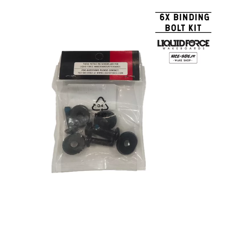 Liquid Force visserie Track 6X