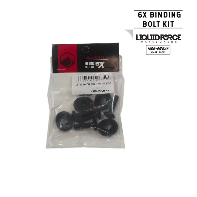 Liquid Force visserie Track 6X