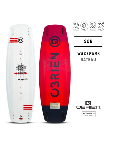 Obrien SOB 2023 wakeboard homme bateau