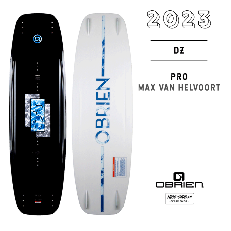 Obrien DZ 2023 LTD Max Van Helvoort wakeboard homme