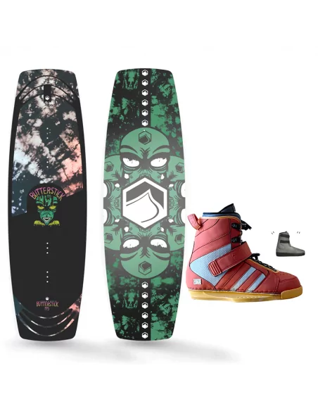 Pack Butterstick + chausses Heritage 6X destockage wakeboard