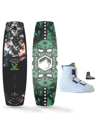 Pack Butterstick + chausses Mojito 6X destockage wakeboard