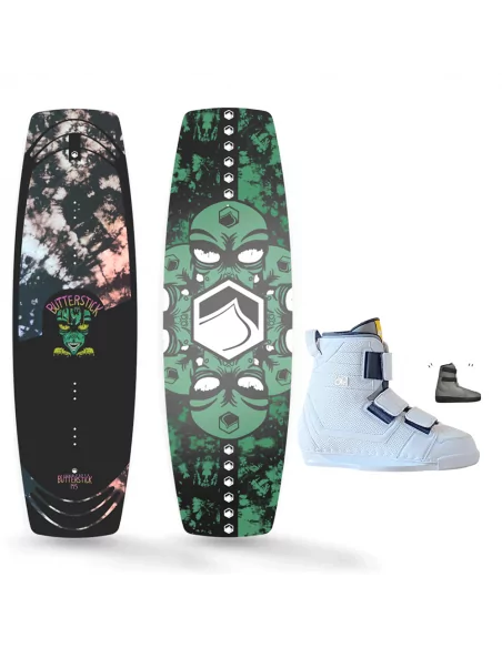 Pack Butterstick + chausses Mojito 6X destockage wakeboard