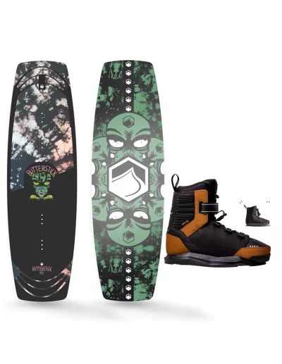 Pack Butterstick + chausses Diplomate 6X destockage wakeboard
