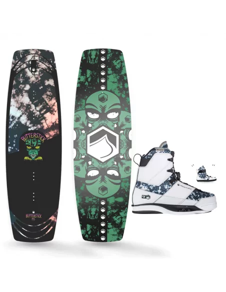 Pack Butterstick + chausses Peak 6X destockage wakeboard