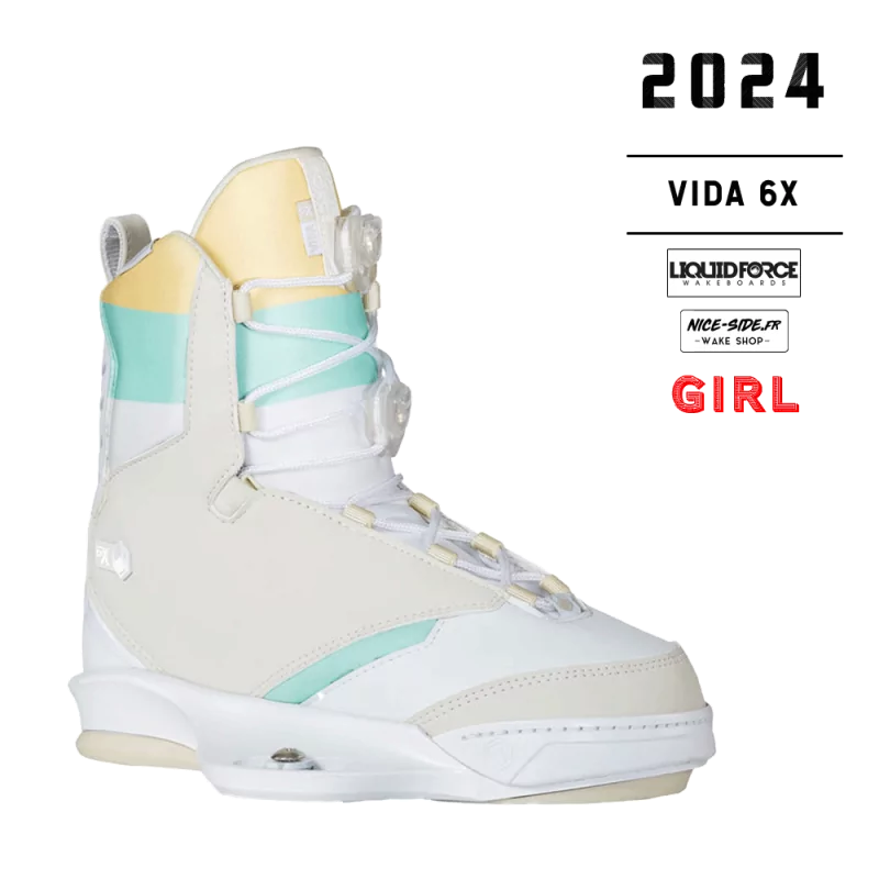 Vida 6x femme chausses wakeboard LiquidForce 2024