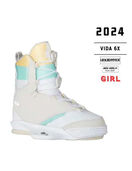 Vida 6x femme chausses wakeboard LiquidForce 2024