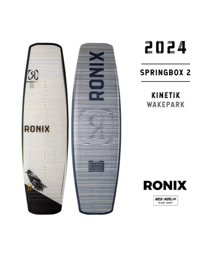 Ronix Kinetik springbox wakeboard 2024 wakepark cable