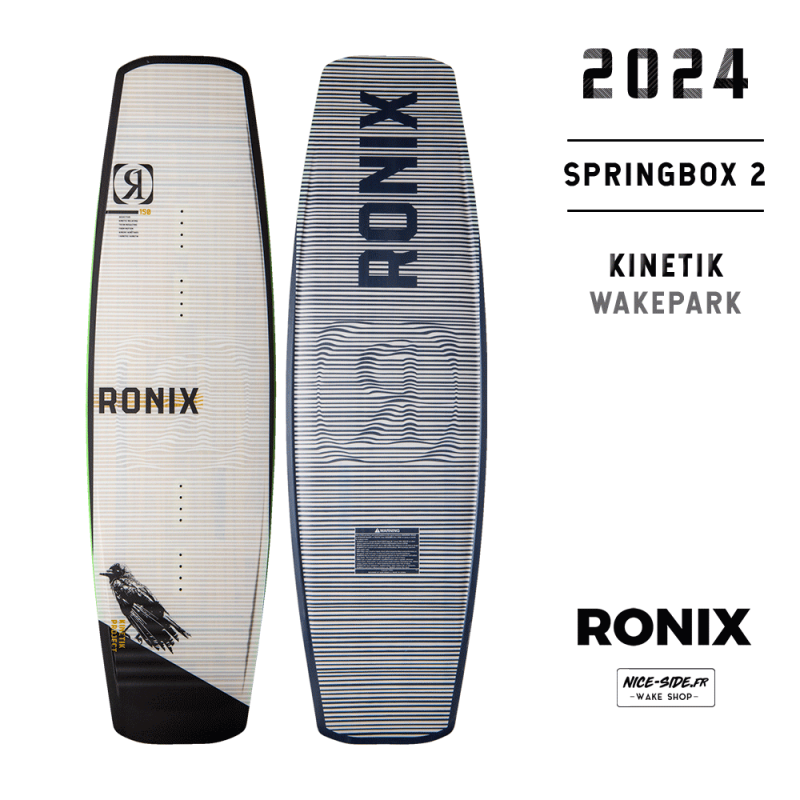 Ronix Kinetik springbox wakeboard 2024 wakepark cable