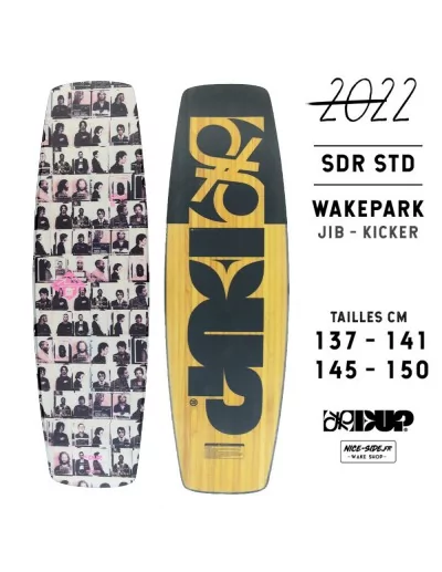 Double SDR LTD 2022 pack wakeboard homme wakepark
