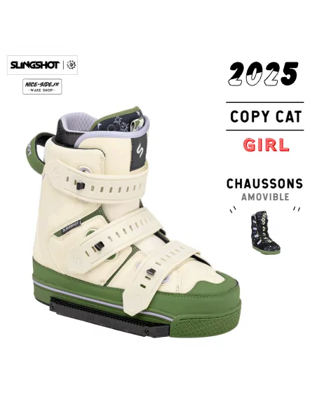 Slingshot chausses wakeboard 2025 copy cat girl