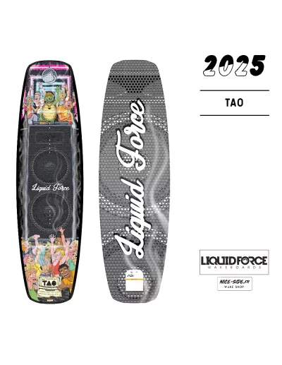 Liquid force 2025 wakeboard homme tao wakepark pack wake