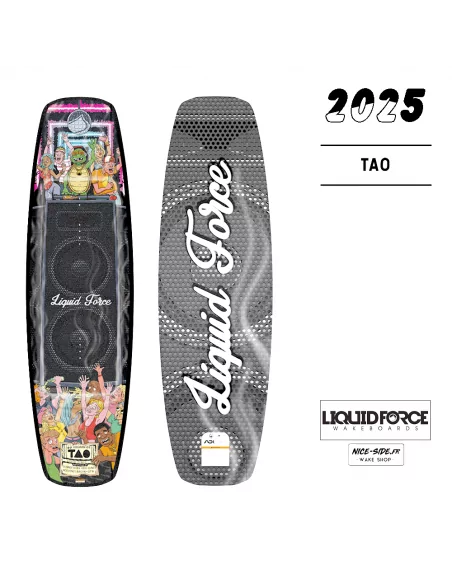 Liquid force 2025 wakeboard homme tao wakepark pack wake