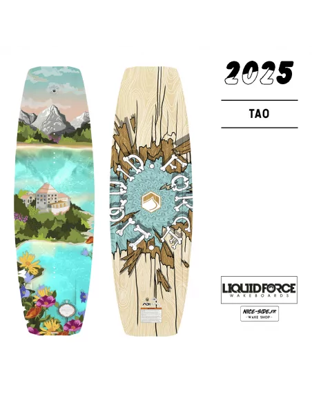 Liquid force 2025 wakeboard femme Holiday wakepark pack wake
