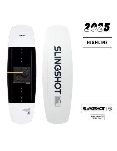 2025 Slingshot High Line wakeboard cable et bateau