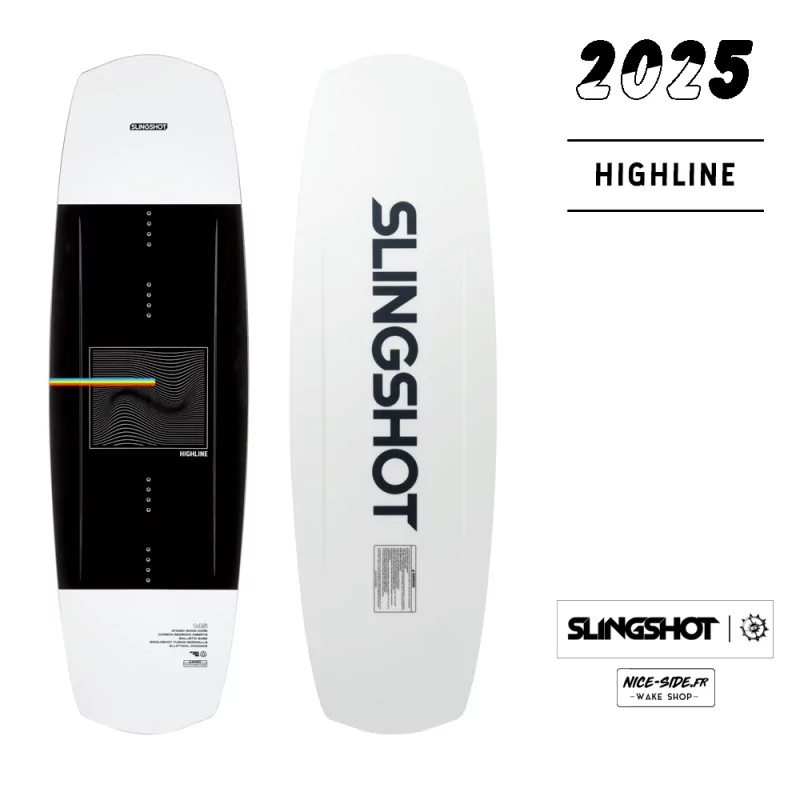 2025 Slingshot High Line wakeboard cable et bateau
