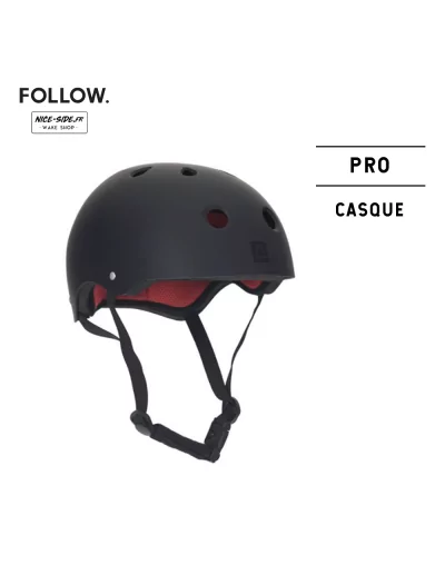 2024 Follow PRO HELMET blk noir