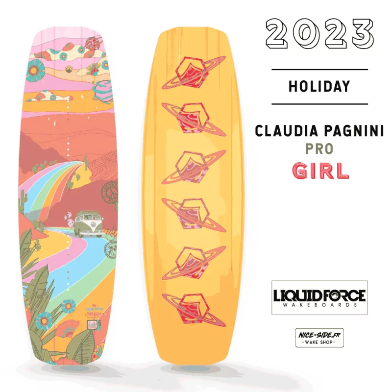 Wakeboard destockage femme Liquid Force Holiday 2023