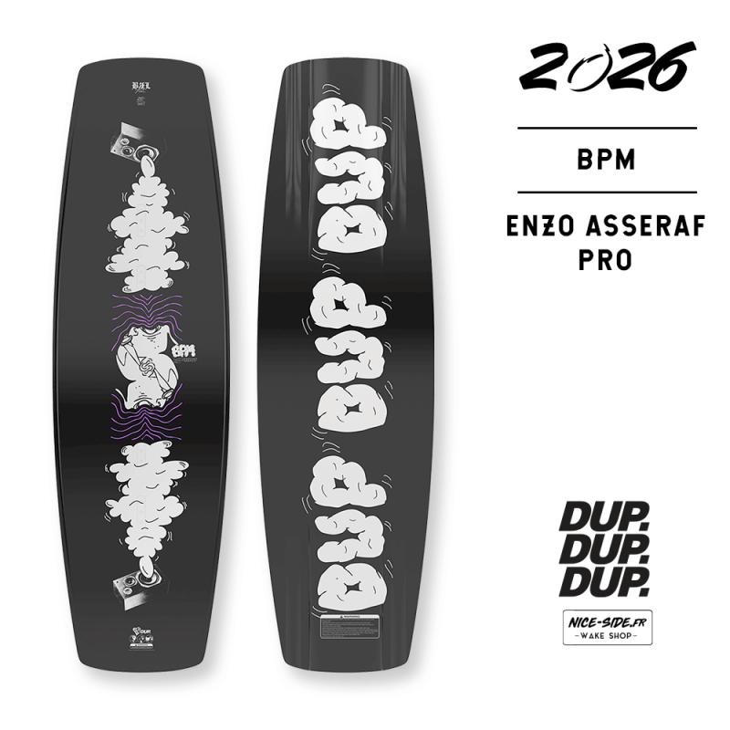 2026 Wakeboard Double Up BPM PRO Enzo Asseraf wakepark wakeboard