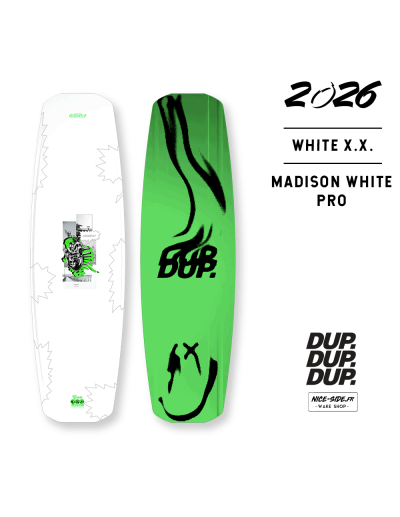 2026 Wakeboard Double Up Madison white xx