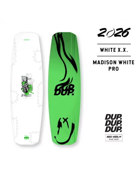 2026 Wakeboard Double Up Madison white xx