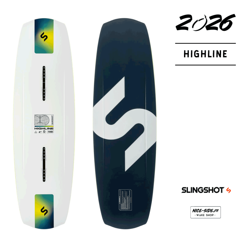 2026 Slingshot wakeboard High Line wakepark et bateau
