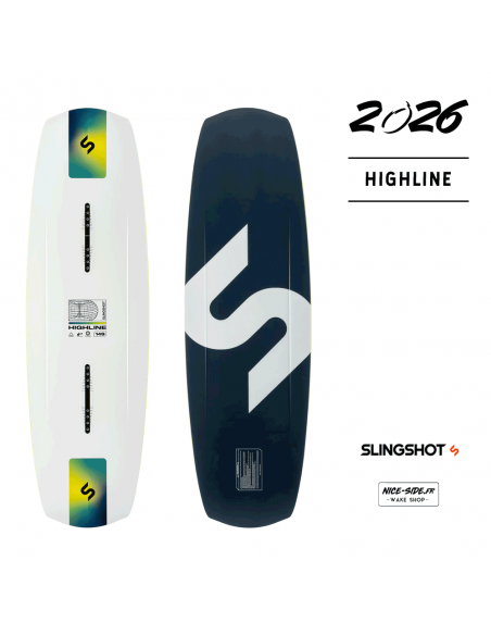 2026 Slingshot wakeboard High Line wakepark et bateau