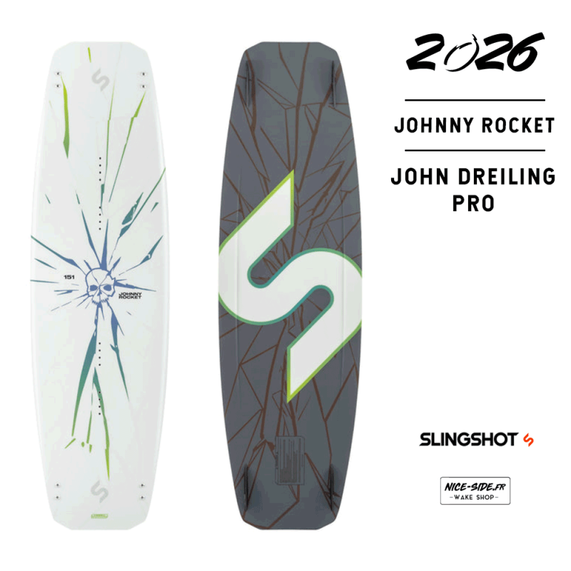 2026 Slingshot wakeboard Johnny Rocket wakepark