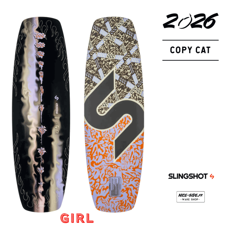 2026 Slingshot wakeboard Copycat Pro wakeboard girl