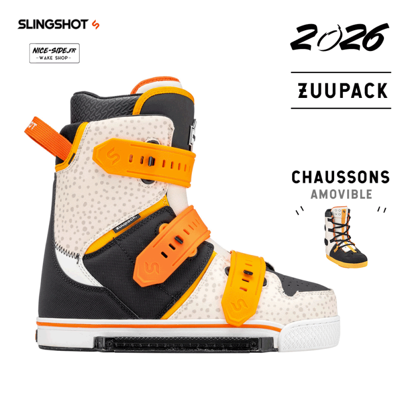 2026 Slingshot Chausses Zuupack wakepark