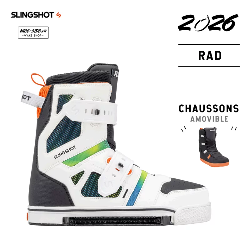 2026 Slingshot Chausses RAD wakepark