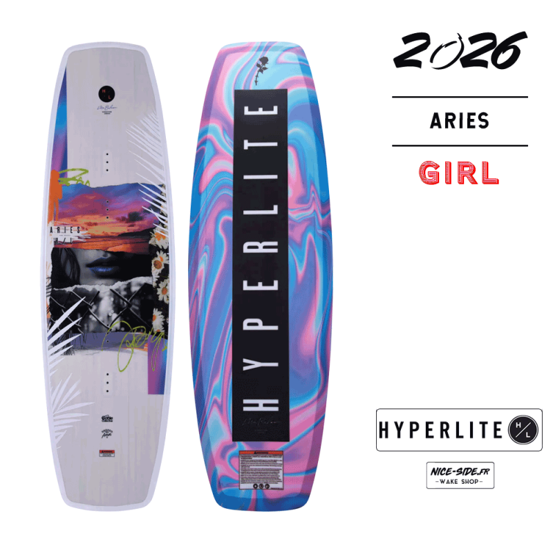 2026 Wakeboard Girl Hyperlite Aries wakeoark