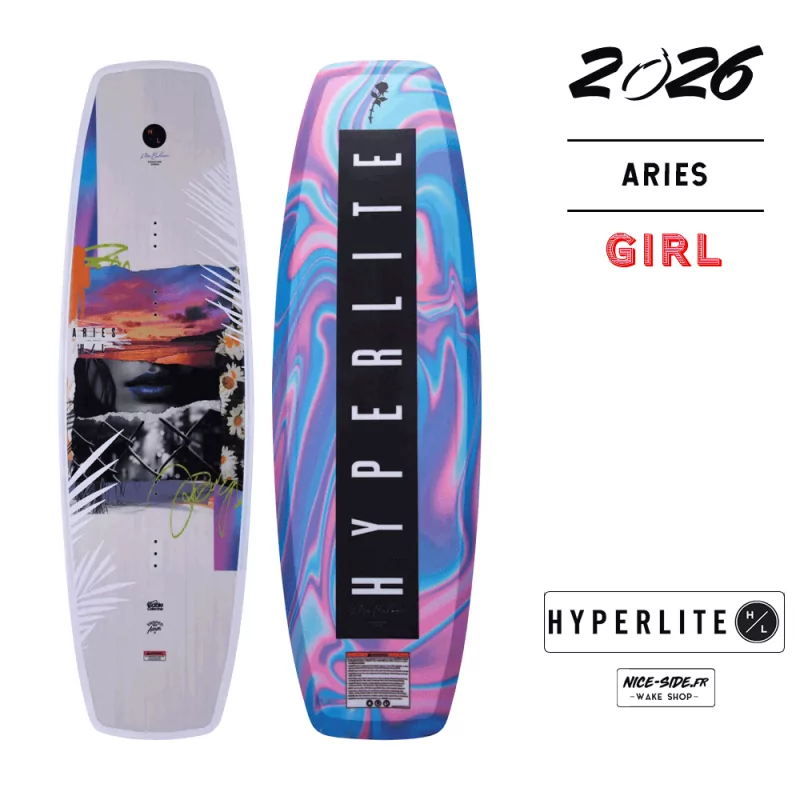 2026 Wakeboard Girl Hyperlite Aries wakeoark