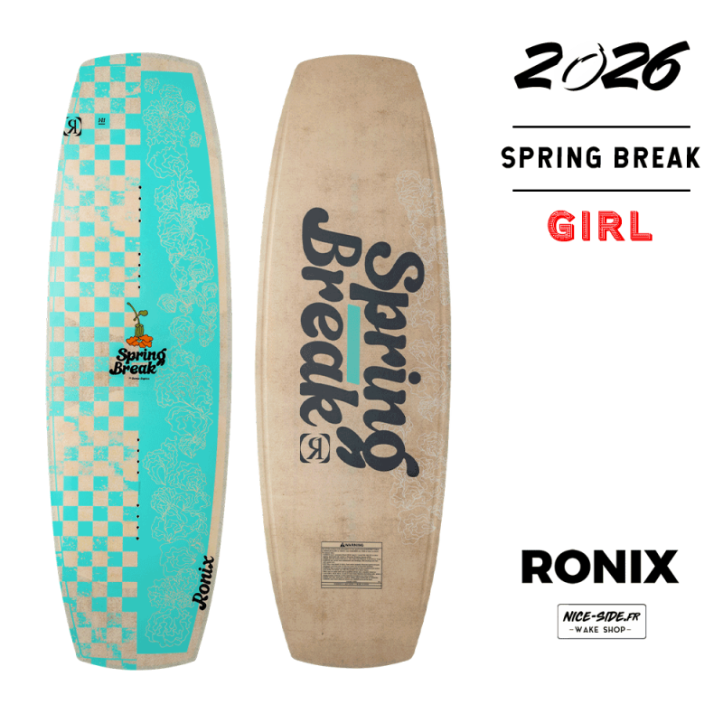 2026 Wakeboard Ronix Spring box wakepark femme