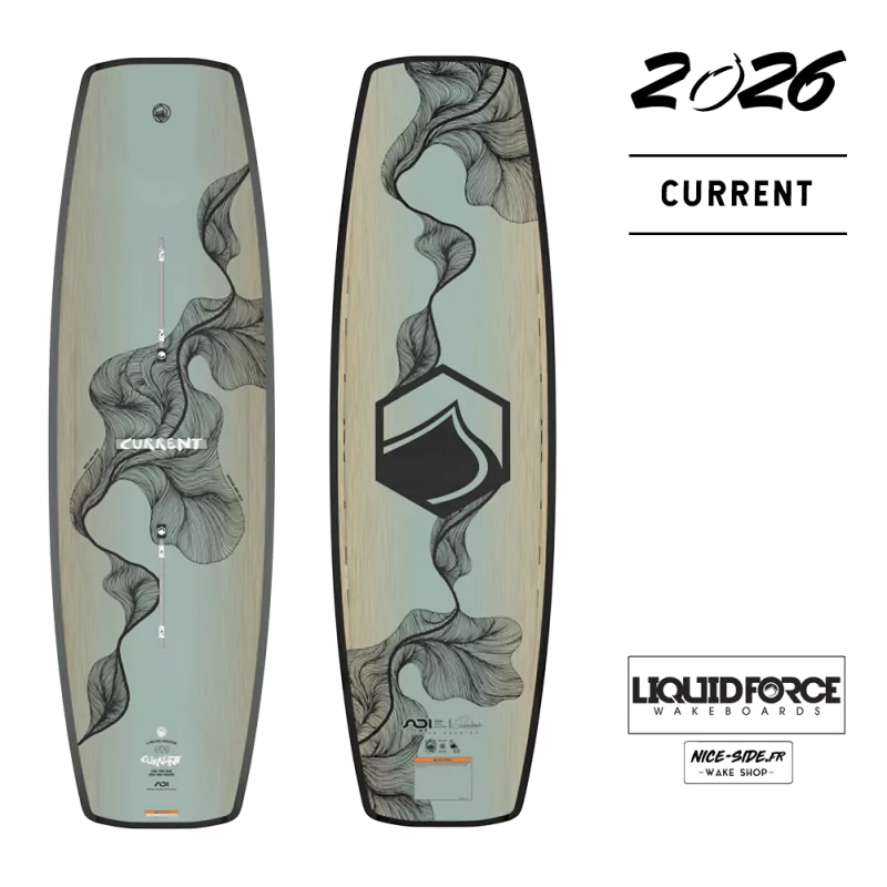 2026 Wakeboard Liquid Force Current – Rivers Hedrick wakepark