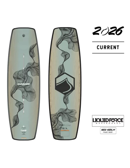 2026 Wakeboard Liquid Force Current – Rivers Hedrick wakepark