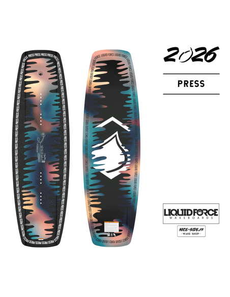 2026 Wakeboard Liquid Force Press wakepark
