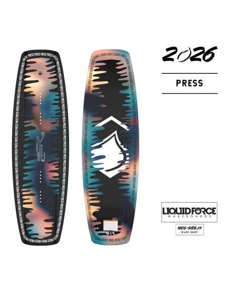 2026 Wakeboard Liquid Force Press wakepark