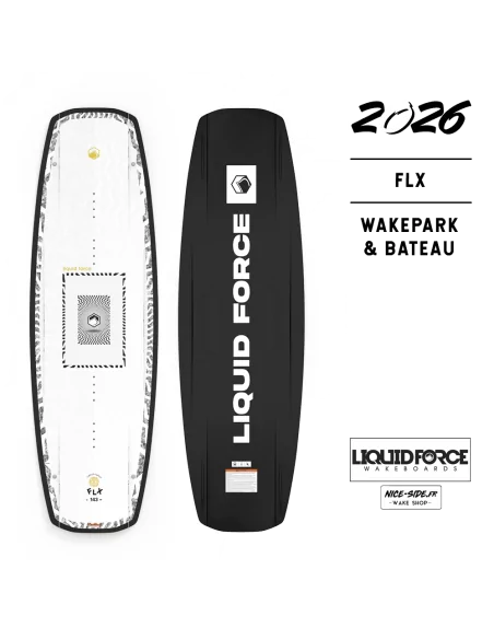 2026 Wakeboard Liquid Force FLX wakepark bateau